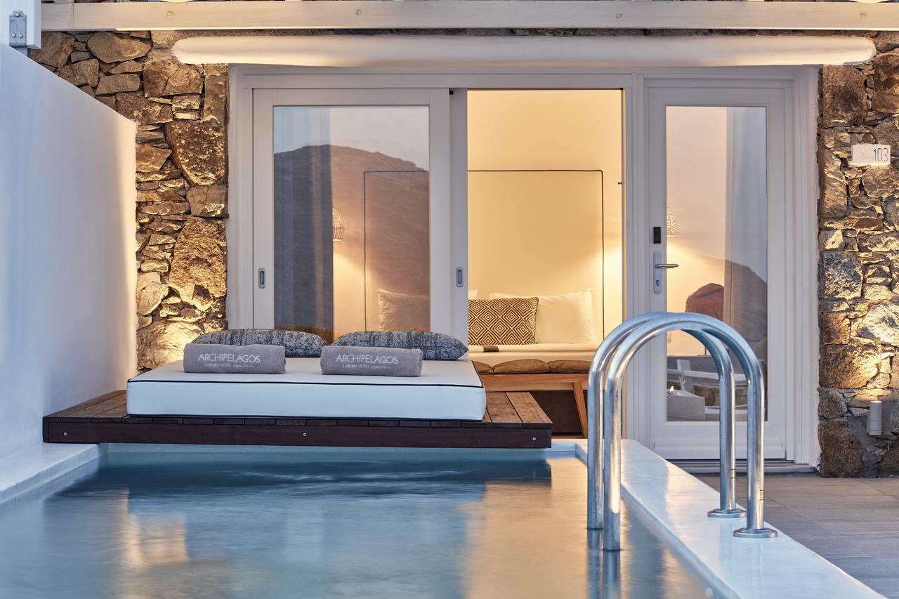 Archipelagos Hotel - Small Luxury Hotels Of The World Kalo Livadi Exterior foto